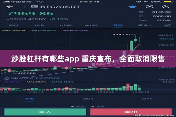 炒股杠杆有哪些app 重庆宣布，全面取消限售